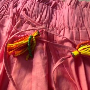 Anthropologie Pink Skirt